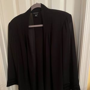 Sheer Black Jacket, size 18W